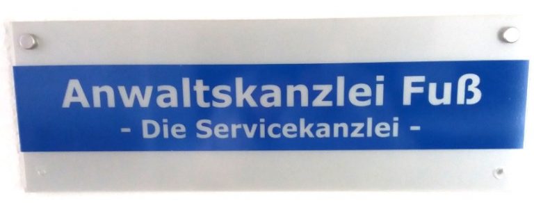Kontakt Anfahrt Anwaltskanzlei Fuss Die Servicekanzlei